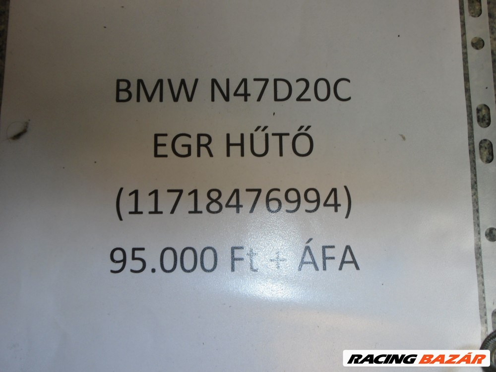 [GYÁRI, ÚJ] BMW EGR Hűtő N47D20C 7. kép